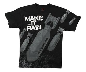 Picture of "Make it Rain" Bombs T-Shirts by Rothco®