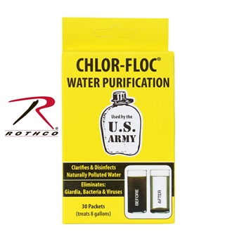 Picture of Military Water Purification Powder Packets