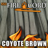Picture of 550 FireCord - Coyote Brown - 25 Feet by Live Fire Gear™