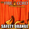 Picture of 550 FireCord - Safety Orange - 25 Feet by Live Fire Gear™
