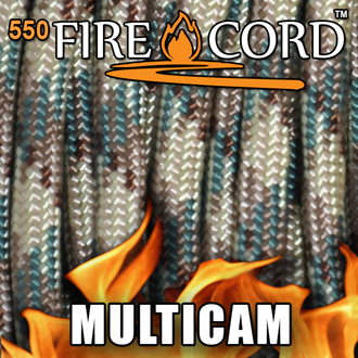 Picture of 550 FireCord - MultiCam - 25 Feet by Live Fire Gear™