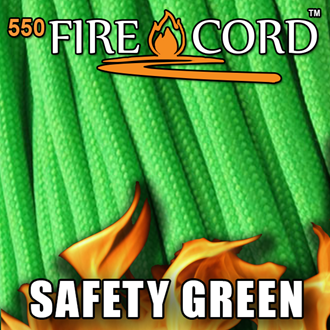 Picture of 550 FireCord - Safety Green - 50 Feet by Live Fire Gear™