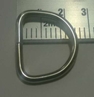 Picture of 28mm D-Ring - Non Welded - Stainless Steel