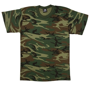 Picture of T-Shirt - US Made Camo Poly/Cotton by Rothco®