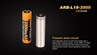 Picture of 18650 ARB-L18-3500 Rechargeable Li-ion Battery by Fenix™
