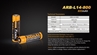 Picture of 14500 ARB-L14-800 Rechargeable Li-ion Battery by Fenix™