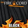 Picture of 550 FireCord - Black - 100 Feet by Live Fire Gear™