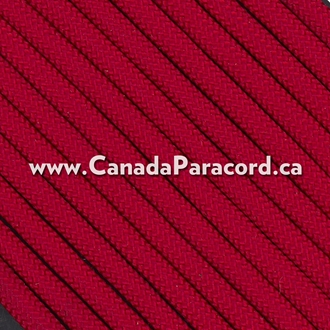 Imperial Red - 95 Paracord Type 1 Nylon - 100 Feet 