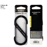 S-Biner® Stainless Steel Double Gated Carabiner #5 - Black