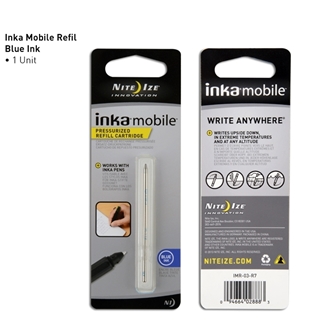 Inka® Mobile™ Pressurized Refill Cartridge - Blue Ink by Nite Ize®