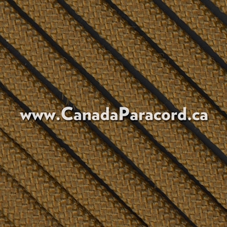 Coyote Brown 550 Paracord Rope 7 strand Parachute Cord 1000 Foot Spool 