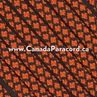 Neon Orange Diamonds - 100 Ft - 550 LB Paracord