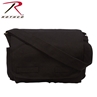 Black Vintage Unwashed Canvas Messenger Bag by Rothco®
