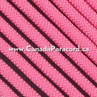 Rose Pink - 25 Feet - 550 LB Paracord