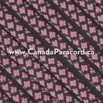 Rose Pink Diamonds - 100 Ft - 550 LB Nylon Paracord