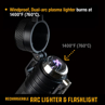 arc lighter flashlight